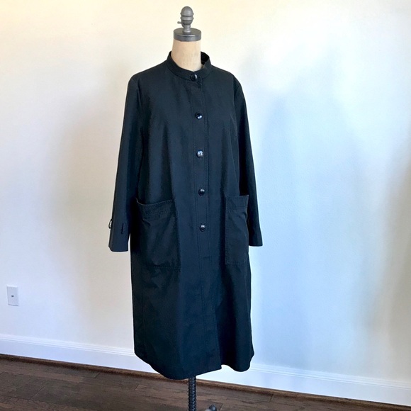 Vintage Fleet Street Black Coat - M - Picture 1 of 9